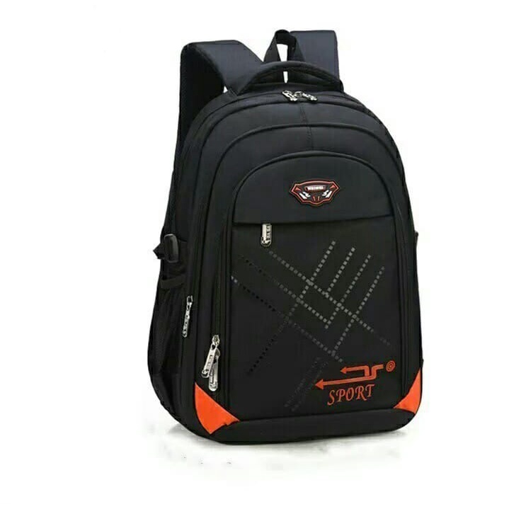 ATM_Ransel Sekolah Anak Laki-Laki BackPack Tas SD SMP Punggung Laptop Sekolah IMPORT