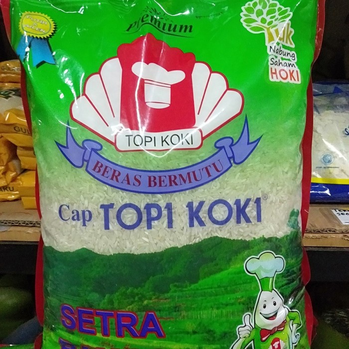 

gr20111r Beras Premium Topi Koki 5 Kg Sv012Ss