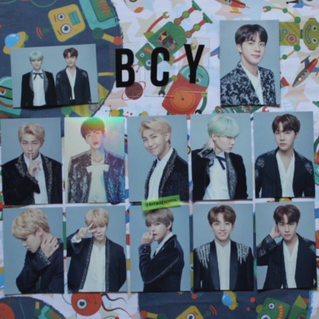 BTS Wings Tour Final Mini Photocard Rapmon Jin Suga Jhope Jimin V Taehyung Jungkook Album
