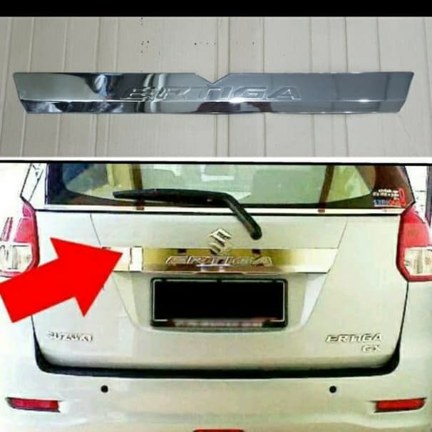 List Trunklid Ertiga Lama Chrome