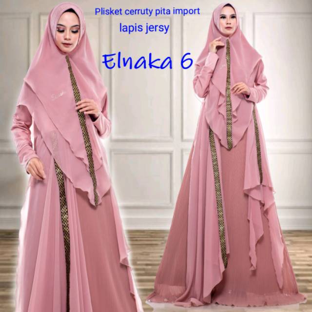 GAMIS CERUTY PITA PLISKET FULL BY ELNAKA