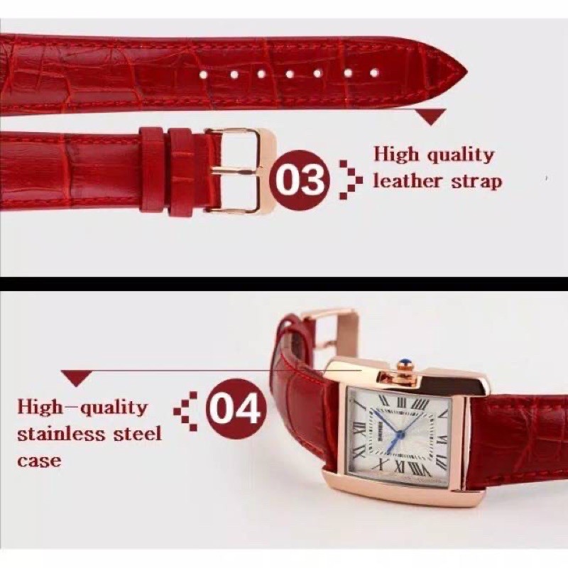 SKMEI 1085 ORIGINAL Jam Tangan Quartz Anti Air dengan Strap Kulit