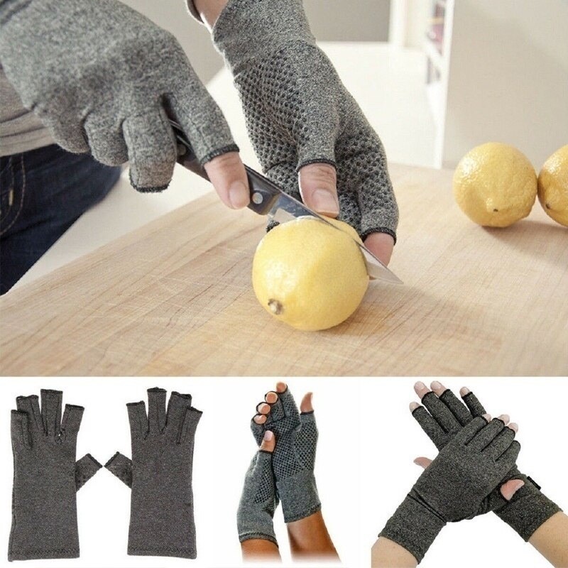 Sarung Tangan Terapi Arthritis Glove Therapy Comfortable - AY337 - Gray