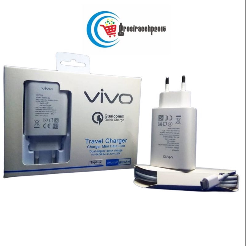 CHARGER VIVO V2323C-EU FAST CHARGING KABEL TYPE C FOR VIVO Y21A / Y21T / Y22 / Y33T