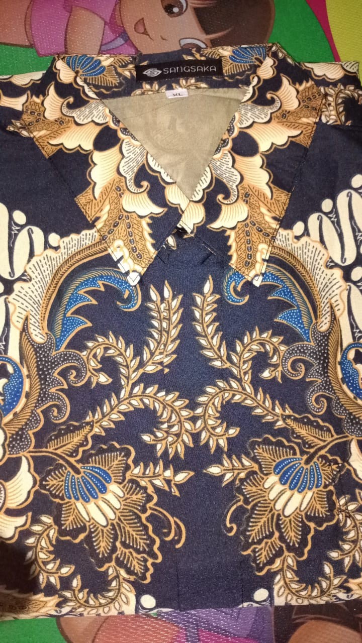 Baju Batik Couple / Batik Couple / Batik Set / Batik Lengan Panjang / Rok Set