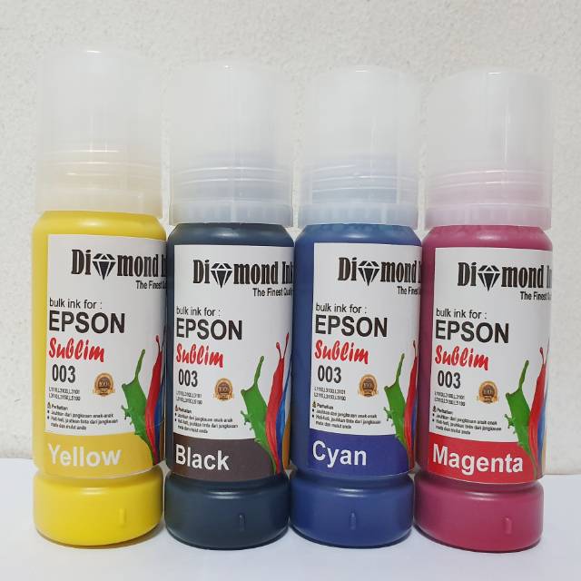 Paket Tinta Sublim Epson L1110 L3110 L3150 L5190 Diamond Ink