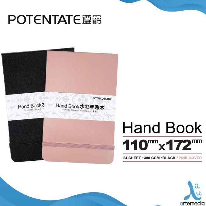 

Kertas Cat Air Potentate Handbook 11X17Cm Watercolor Hard Cover Book