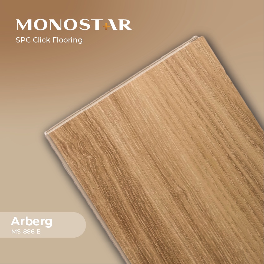 MONOSTAR  SPC Click Flooring  – Lantai SPC Klik - ARBERG