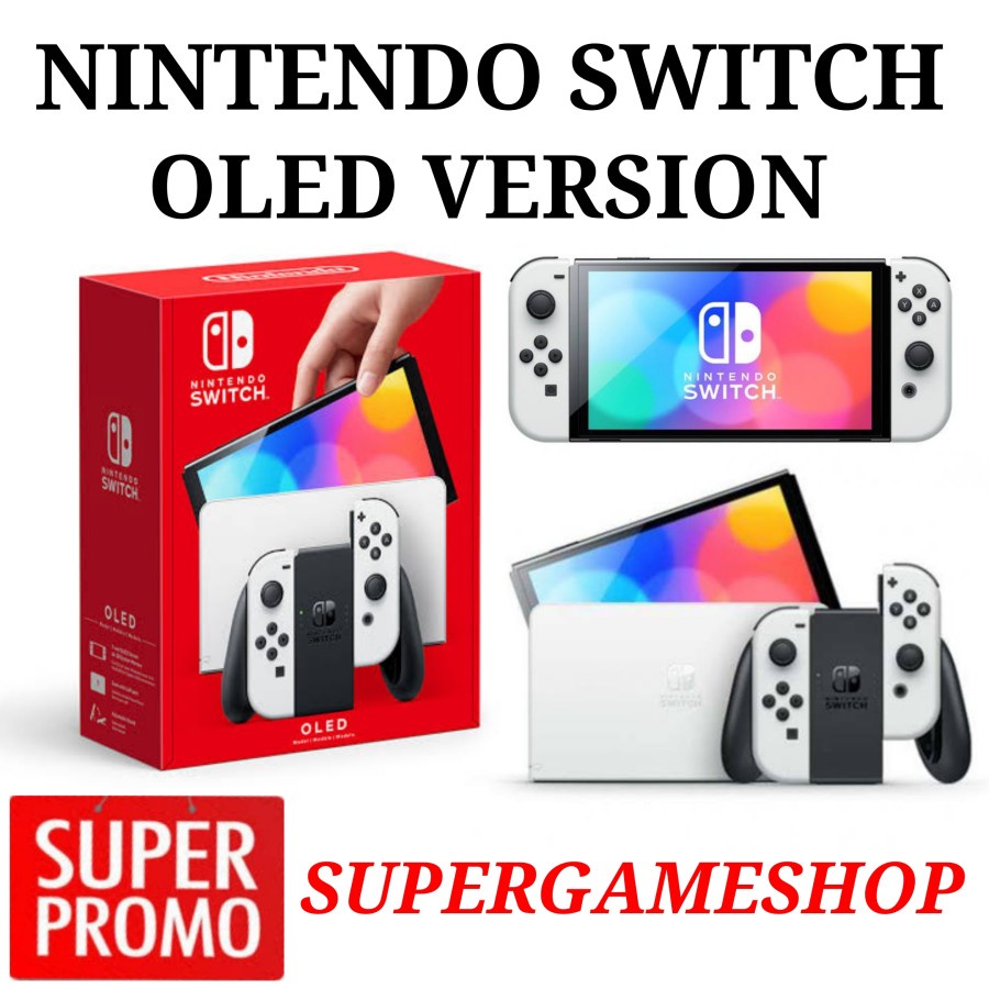 Jual Nintendo Switch OLED Console White | Shopee Indonesia