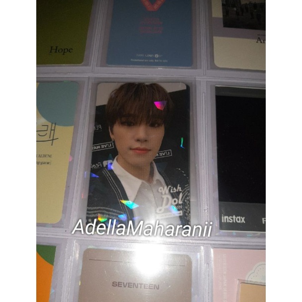 [booked] Photocard wishdol dino seventeen