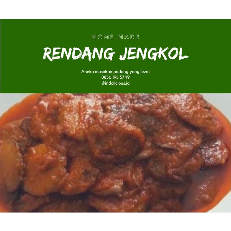 

RENDANG JENGKOL ASLI PADANG ENAK&HALAL