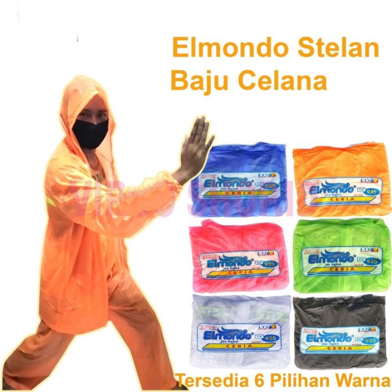 Alpha Elmondo Jas Hujan JAKET CELANA Elmondo Ceria 935 Jas Hujan Elmondo