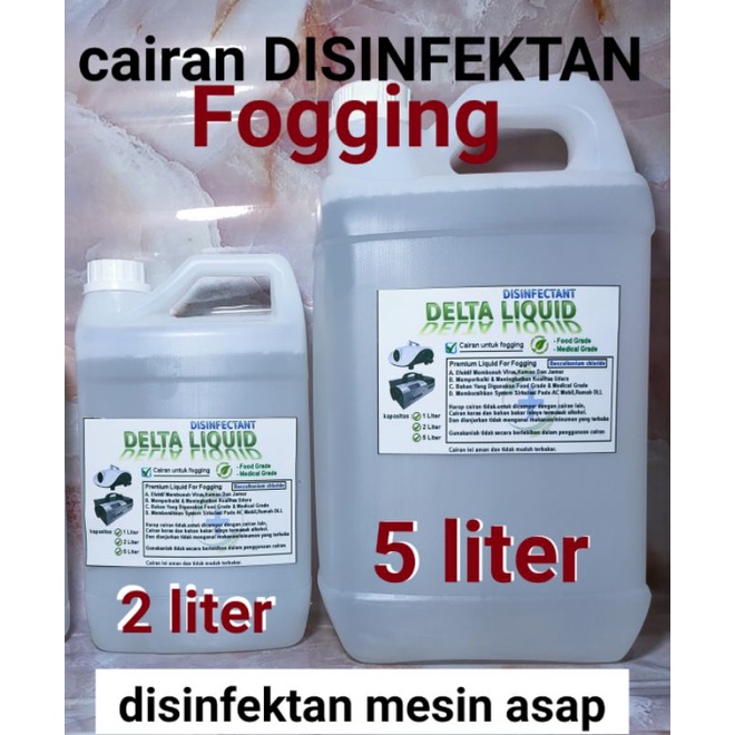 cairan DISINFEKTAN Fogging (disinfektan mesin asap)