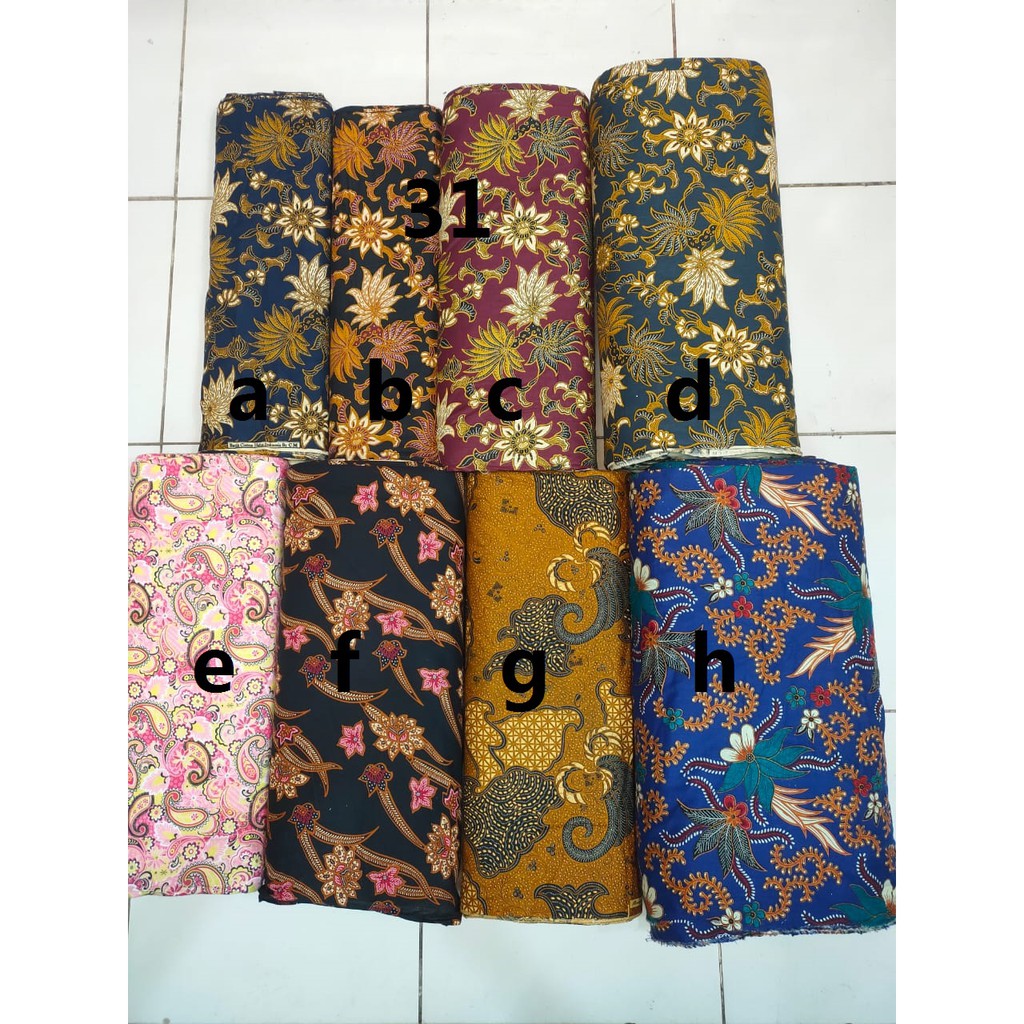 BAHAN KATUN BATIK PER METER