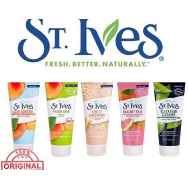 St. Ives Apricot Scrub 170gram