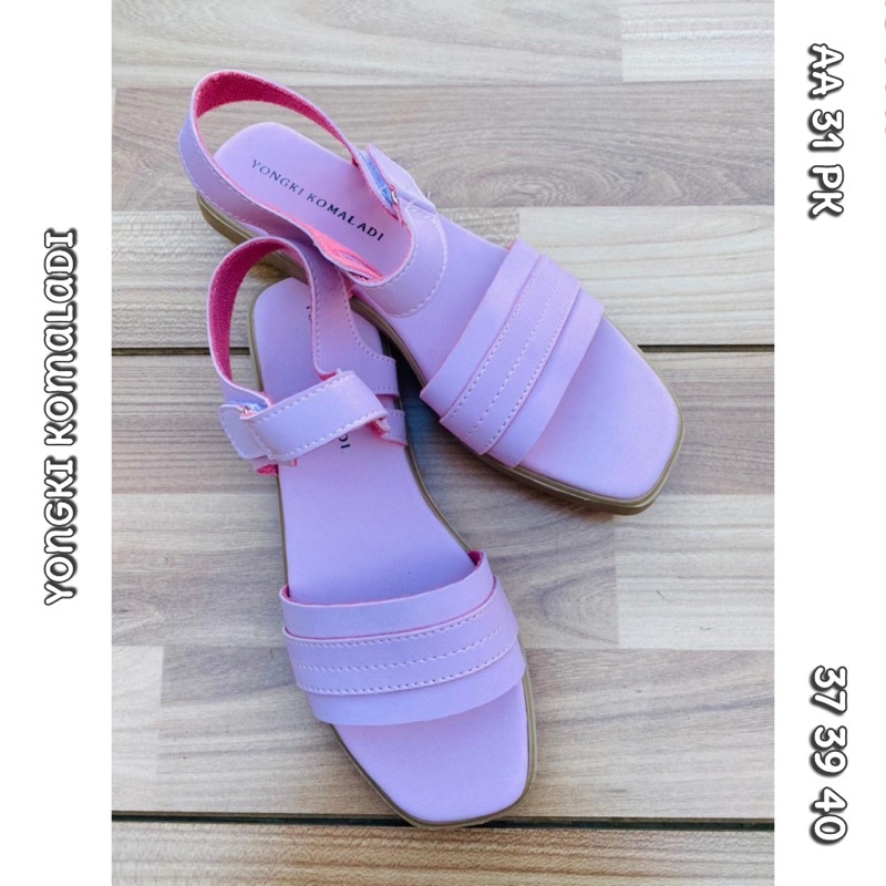 sandal flat yongki 35 pink