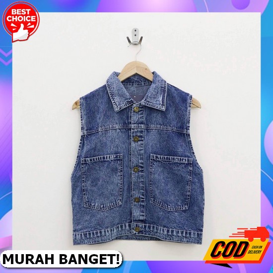 Jaket Jeans Wanita Cewe 2021 Jacket Jens Terbaru Kekinian Jins Levis Cewek Murah 2022 Unra Vest Jean