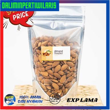 

BISA COD Roasted Almond Kupas 1 Kg | Kacang Almond Kupas Panggang Premium Original TERUJI [Kode