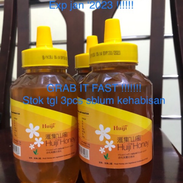 

Huiji Madu berkualitas 1000ml/gr