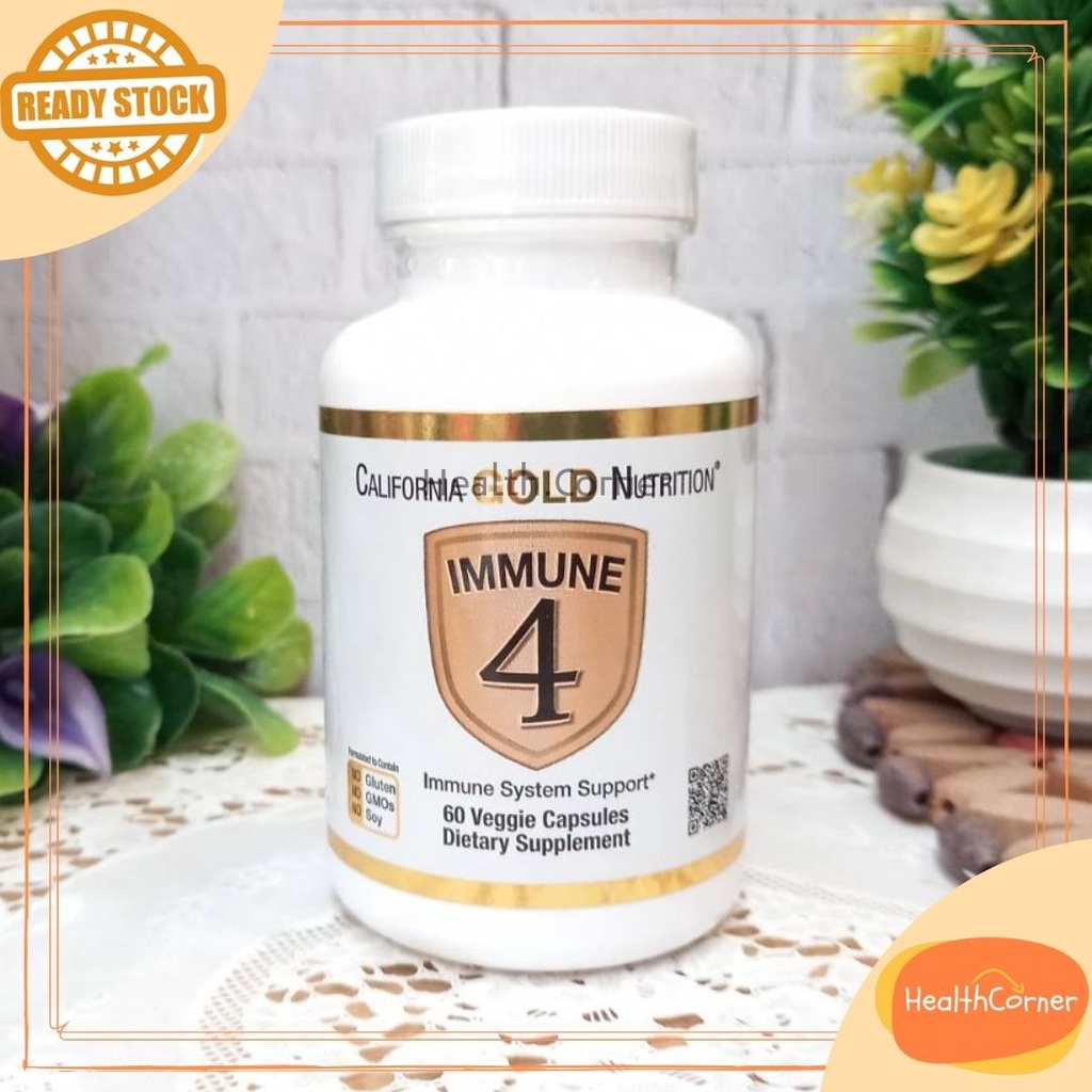 California Gold Nutrition Immune 4 System Support