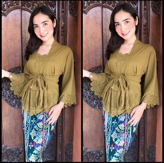 Set kebaya jadi ukir tali