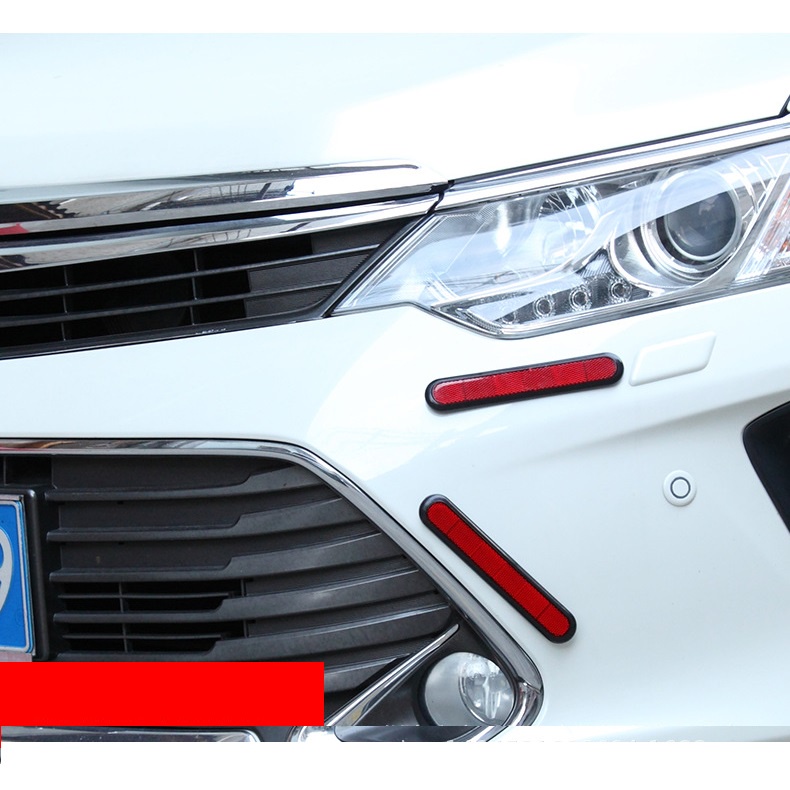 Reflektor Bumper Mata Kucing Stiker Cahaya Nyala Mantul Mobil Belakang Universal