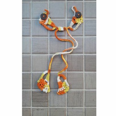 Konektor masker rajut tali (1 sayap)