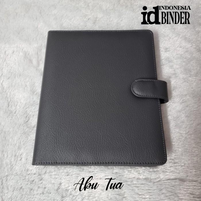 

Gia | Binder Polos Kulit Jeruk Size A5 (Ring 6)