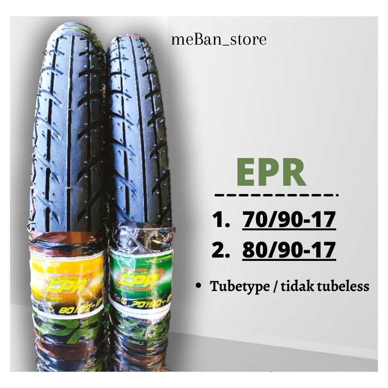 ban sepeda motor satu pasang bebek 70/90.17 & 80/90.17 ban motor supra , karisma , grand , Jupiter