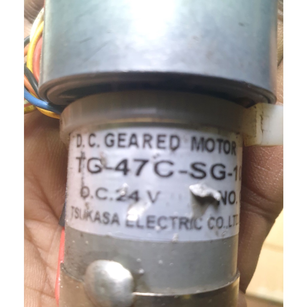 DC GEARED MOTOR W ENCODER TSUKASA