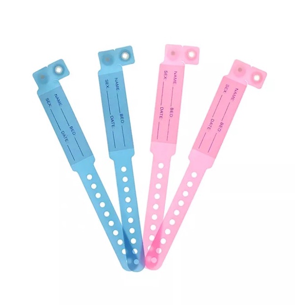 DR GRAY Gelang pasien Gelang rumah sakit opname bracellet ID Band hospital band Isi 100