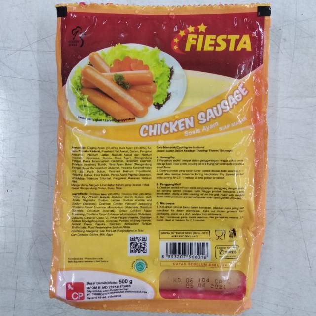 

Fiesta sosis ayam 500g