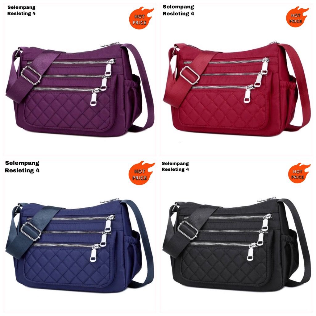 FLASH SALE 10.10 - TAS SELEMPANG WANITA MIKRO BORDIR UKURAN [RESLETING EMPAT] | TAS SELEMPANG WANITA | TAS SELEMPANG/SLINGBAG | TAS WANITA | TAS MIKRO | TAS HITAM | TAS MAROON | TAS NAVY | TAS MERAH | TAS SELEMPANG KULIAH/KERJA/SEKOLAH