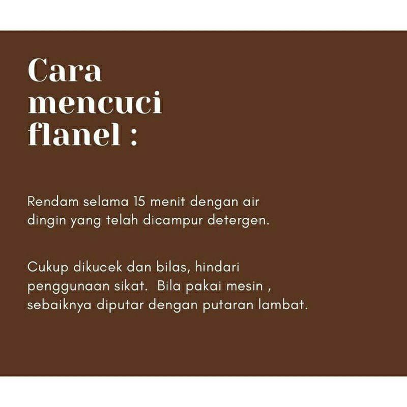 Kemeja flanel pria dan wanita motif kotak-kotak kualitas premium