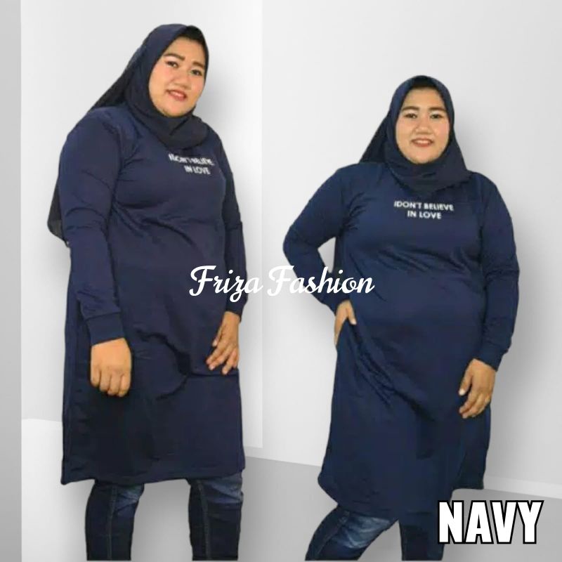 TUNIK JUMBO OVERSIZE BABYTERRY / TUNIK TERBARU