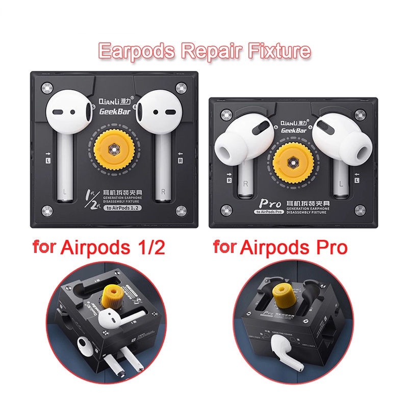 Qianli Bracket Klem Holder Baterai Headphone Pengganti Untuk Airpods 1 / 2 / Pro