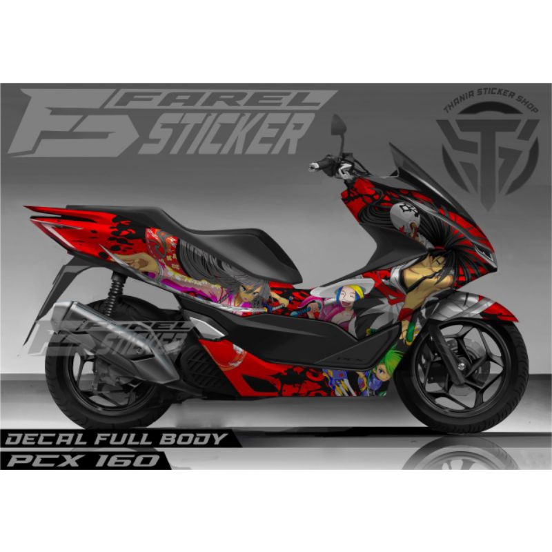 Decal PCX 160 Full body Sticker Variasi PCX 160