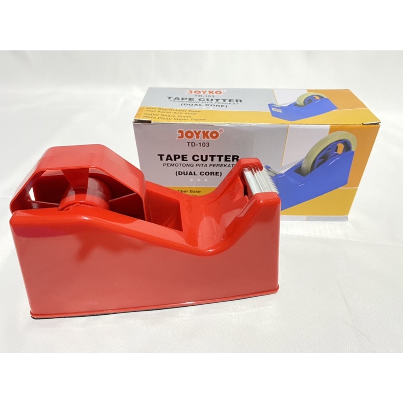 

DISPENSER ISOLASI / TAPE CUTTER JOYKO TD-103 (DUAL CORE)