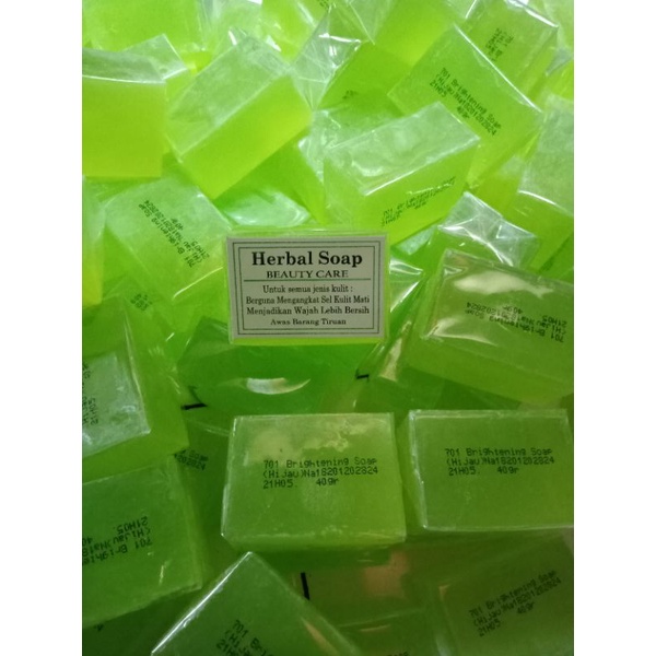 SABUN HERBAL ALGAE HIJAU ORIGINAL // Herbal Soap Beauty Care Aroma Melon Wangi