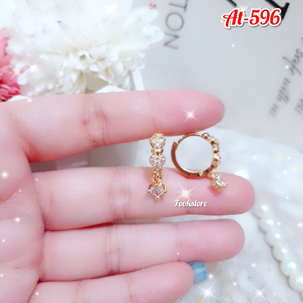 TERMURAH ANTING CLIP DEWASA WANITA/ANTI ALERGI