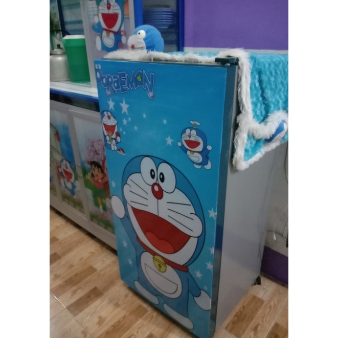 Stiker Kulkas 1 Pintu Motif Karakter