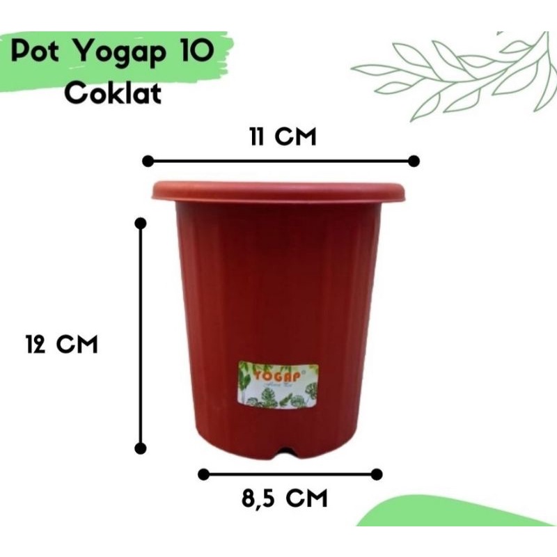 POT YOGAP YPT-10 | YOGAP POT PUTIH | YOGAP POT COKLAT | YPT-10 POT