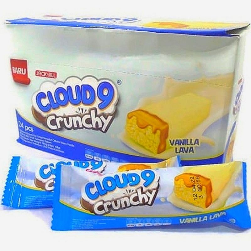 

CLOUD 9 CRUNCHY VANILA ISI 24 PCS