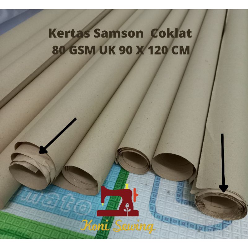 

Harga Khusus ~ Kertas Samson Coklat 80 Gsm Uk 90 x 120 Cm