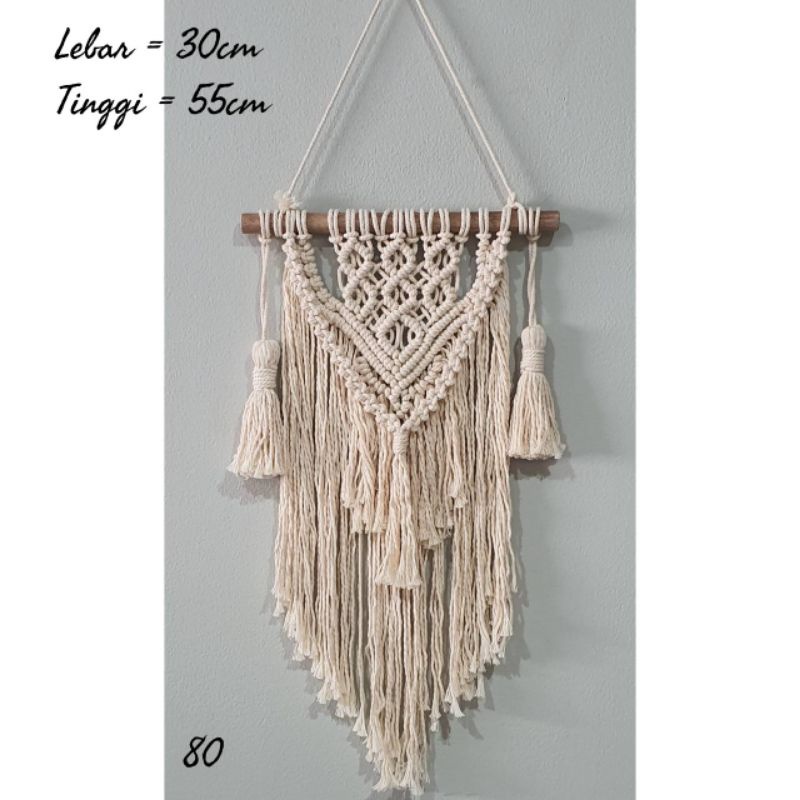 macrame wall hanging home decor dekorasi wedding wall decor hiasan dinding wedding decoration