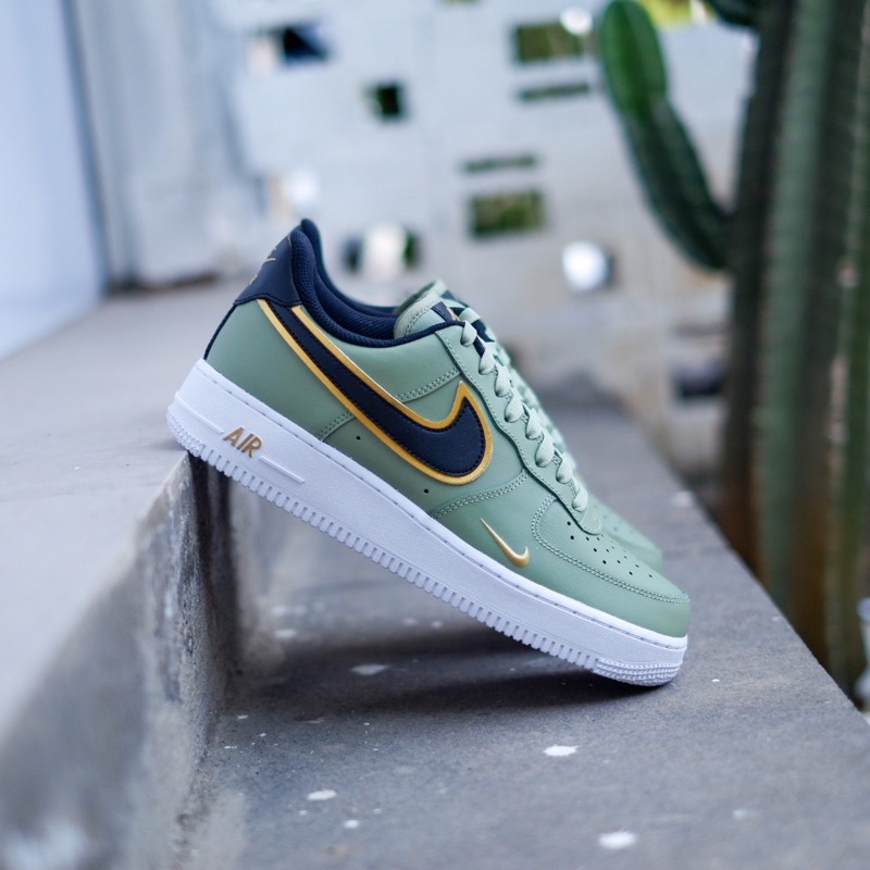 air force 1 metallic gold swoosh