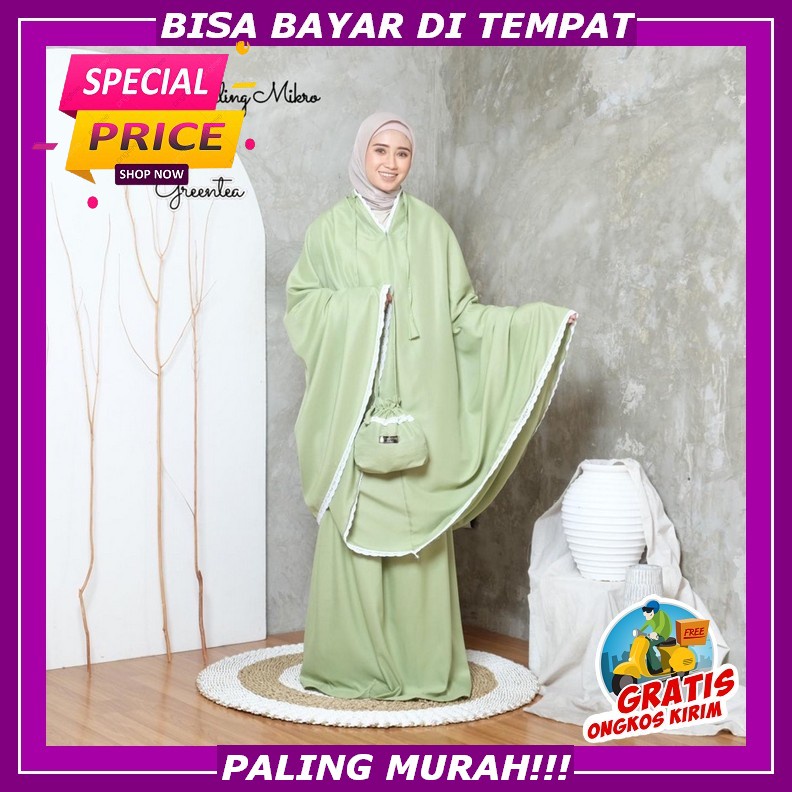 Mukena Dewasa Polos Terlaris Import Sultan Kualitas Terbaik Jumbo E2H3 Bahan Adem Dan Dingin Branded