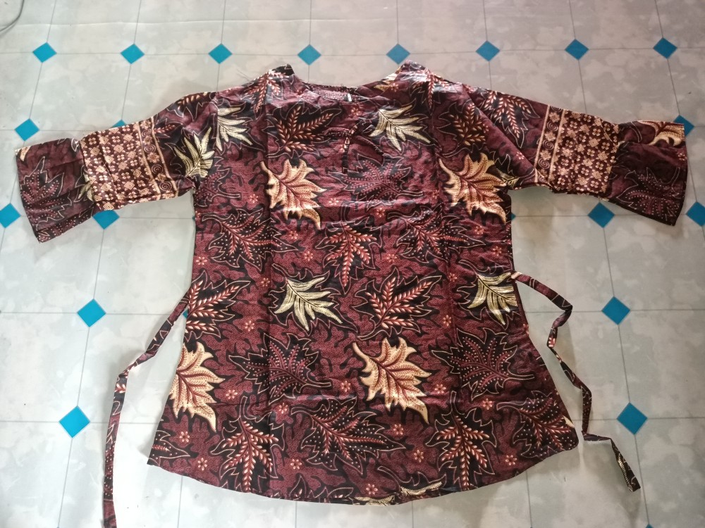 Maura Couple - Sania Ruffle Batik Couple Ori Ndoro