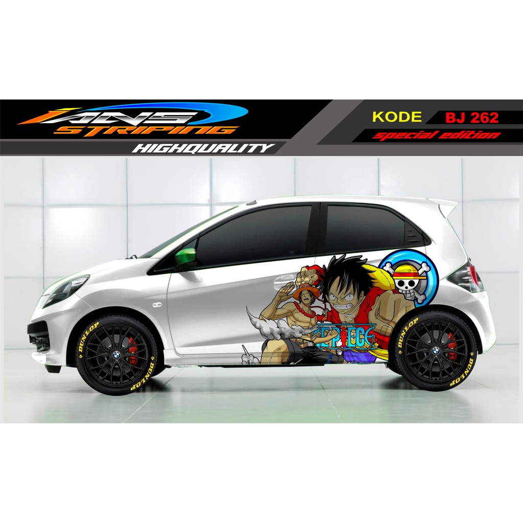 DECAL STICKER MOBIL BRIO, YARIS, KARIMUN, JAZZ, MOBILIO, ATOS / STIKER MOBIL