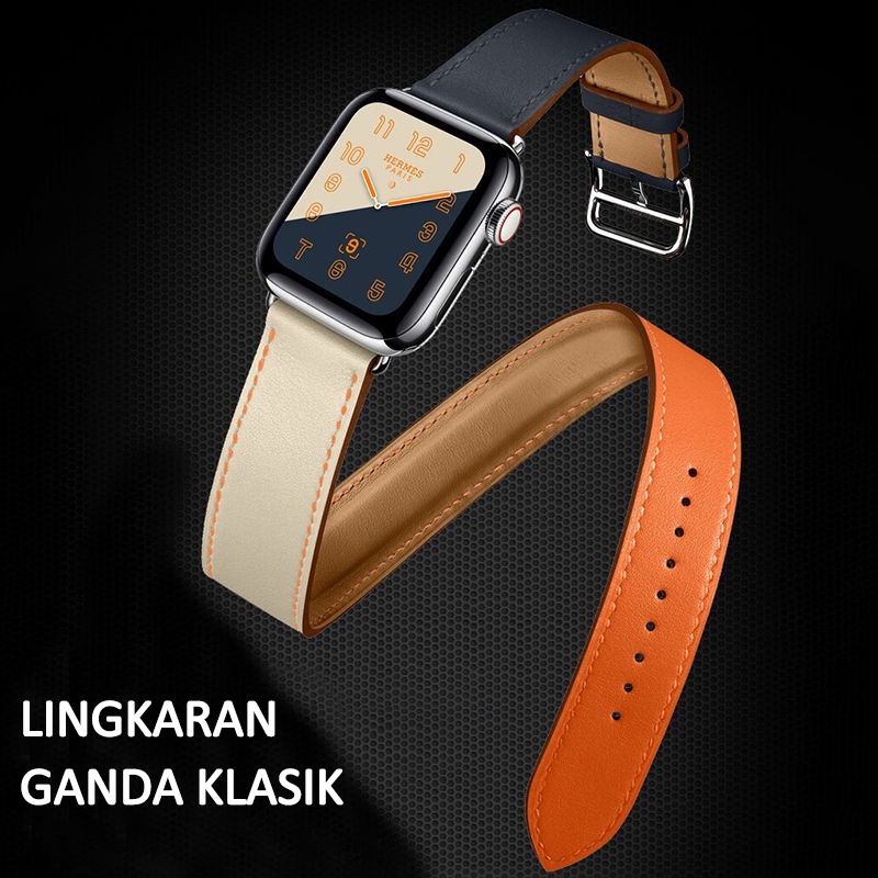 Tali Kulit iWatch Strap 1 2 3 4 5 6 SE 7 Tali Pengganti